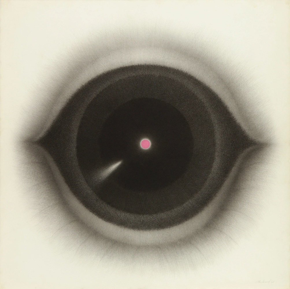 Centro Rosado - Ojo (Pink Center - Eye), 1968