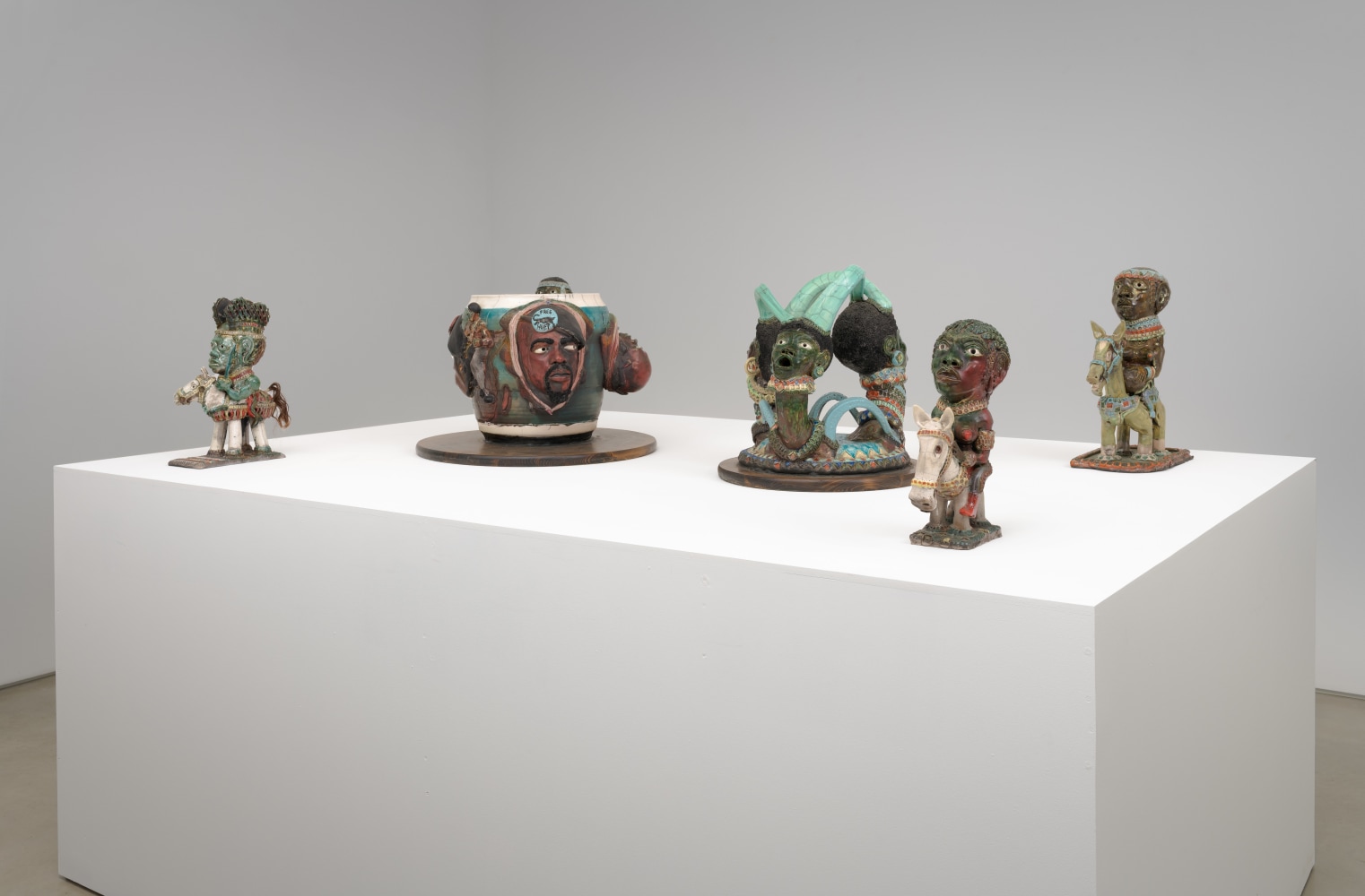 Installation view of Akinsanya Kambon​​​​​​​.