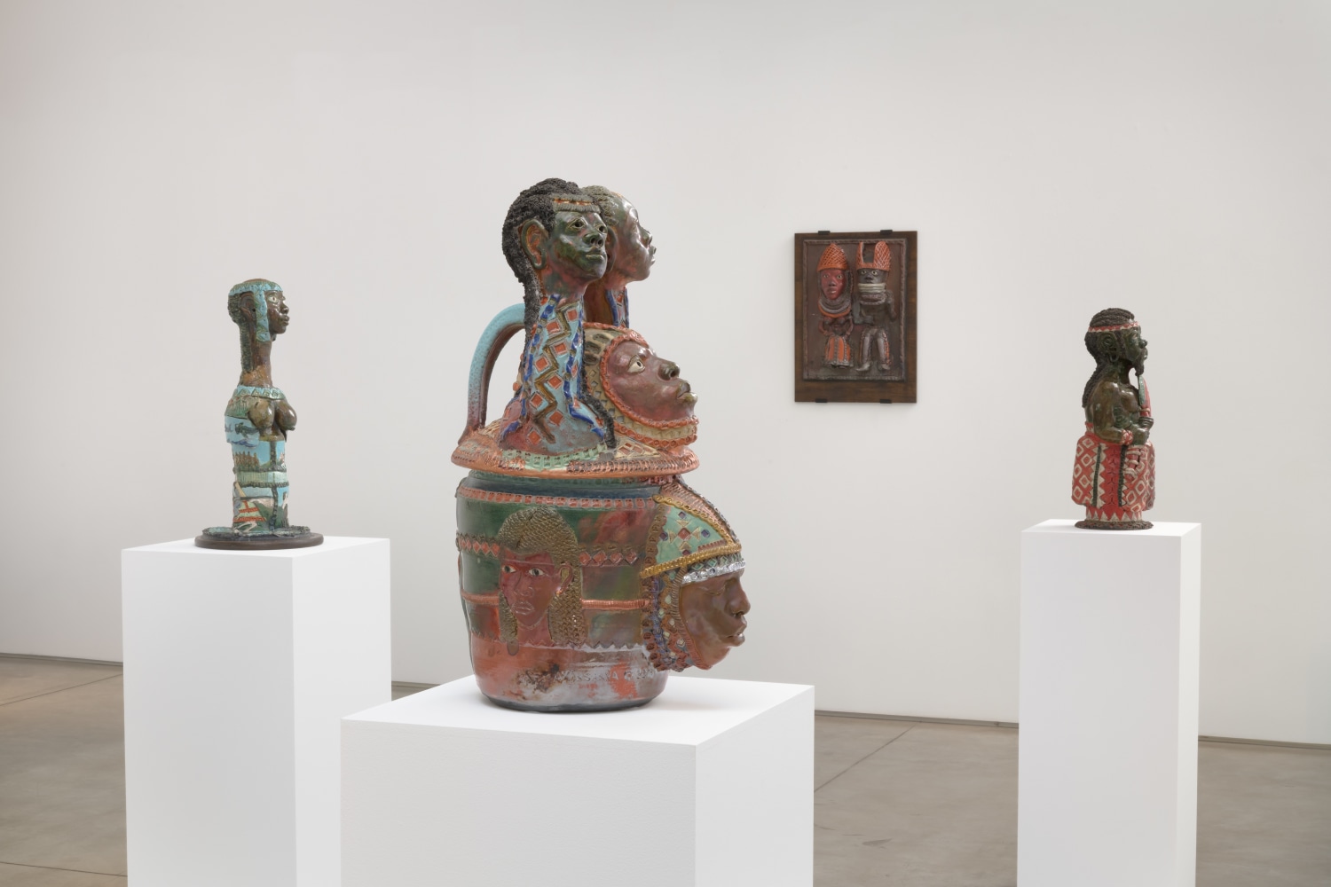 Installation view of Akinsanya Kambon​​​​​​​.