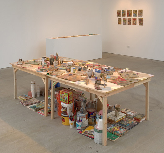 Kristen Morgin objects for everyone i have ever known​, installation view