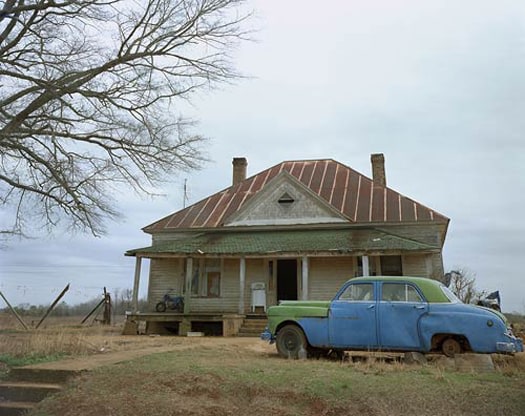 House and Car, near Akron, Alabama, 1978