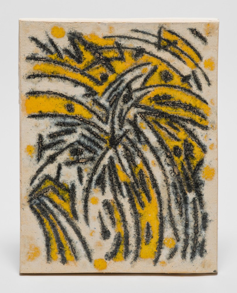 A work by Lee Mullican, undated