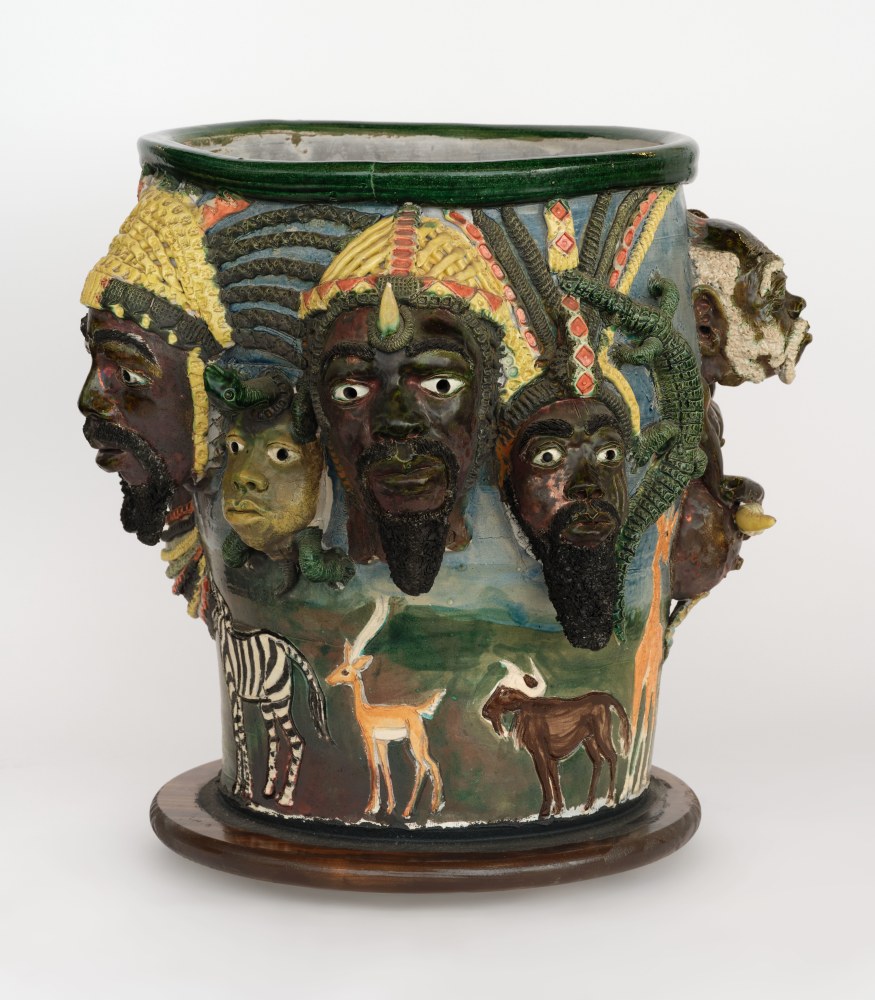 Akinsanya Kambon, Ancestors Protection Vase, 2015