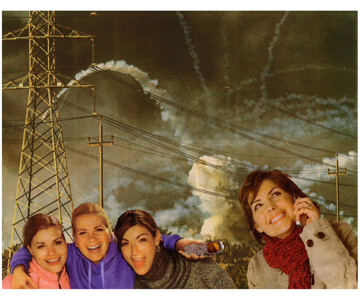 Martha Rosler, Cellular, from the series &quot;House Beautiful: Bringing the War Home, New Series&quot;, 2004