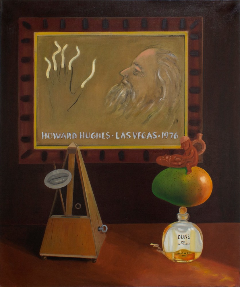 Raul Guerrero, Still Life with Portrait of Howard Hughes, 2012