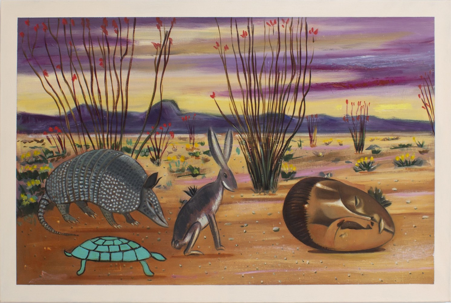 Raul Guerrero  Ocotillo in Bloom on the Desert, 2020