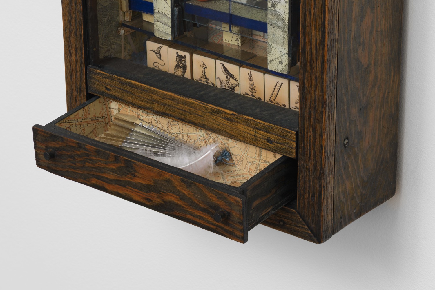 Joseph Cornell
Untitled (Medici Princess), 1948
Wood box construction
17 5/8 x 11 1/8 x 4 3/8 inches
Collection of Agnes Gund