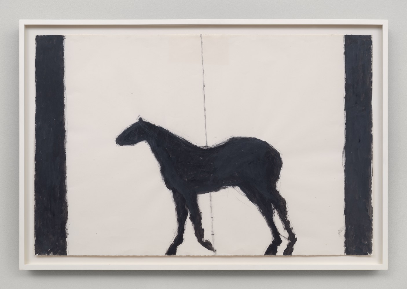 Susan Rothenberg

Drawing for &amp;#39;Hector Protector,&amp;#39;&amp;nbsp;1976

Acrylic and graphite on paper

26 x 40 inches

&amp;nbsp;