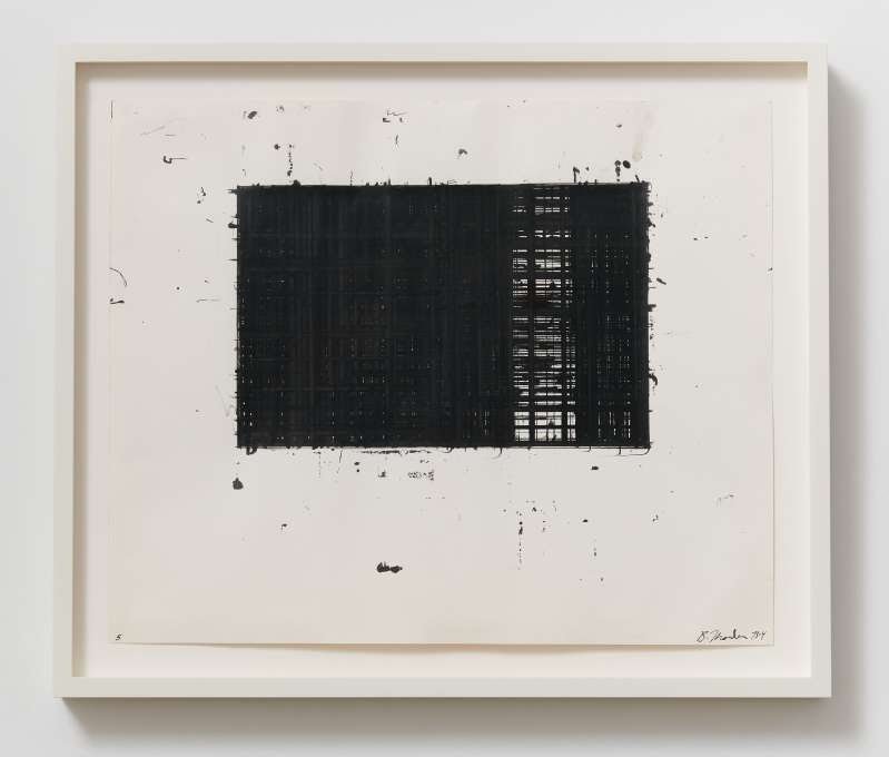 Brice Marden
Untitled, 1973-1974
Ink on paper
13 3/4 x 16 3/4 inches

Private Collection&amp;nbsp;