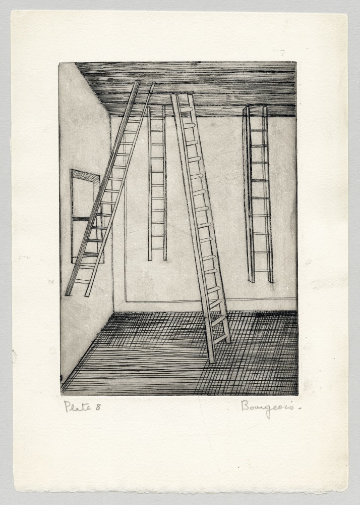 Plate 8&amp;nbsp;&amp;nbsp;

He Disappeared into Complete Silence,&amp;nbsp;1947&amp;nbsp;

Engraving on smooth wove paper&amp;nbsp;

9 7/8 x 7 inches, sheet

&amp;copy; The Easton Foundation / VAGA at Artists Rights Society (ARS), NY.