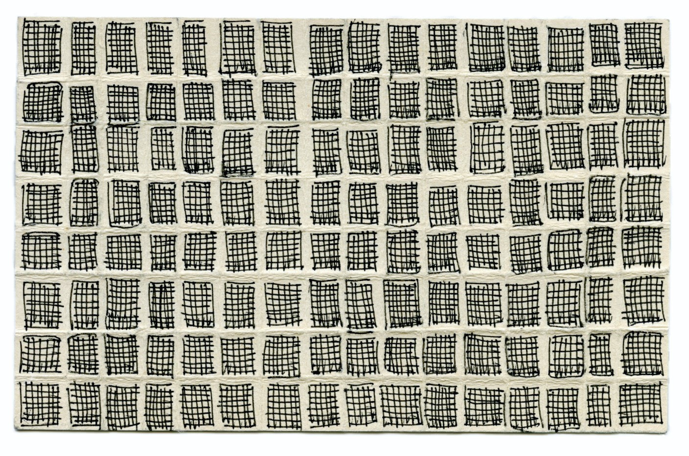 Eleanore Mikus
Untitled, 2012
Color felt nib on acid free paper
3 7/8 x 6 1/4 inches