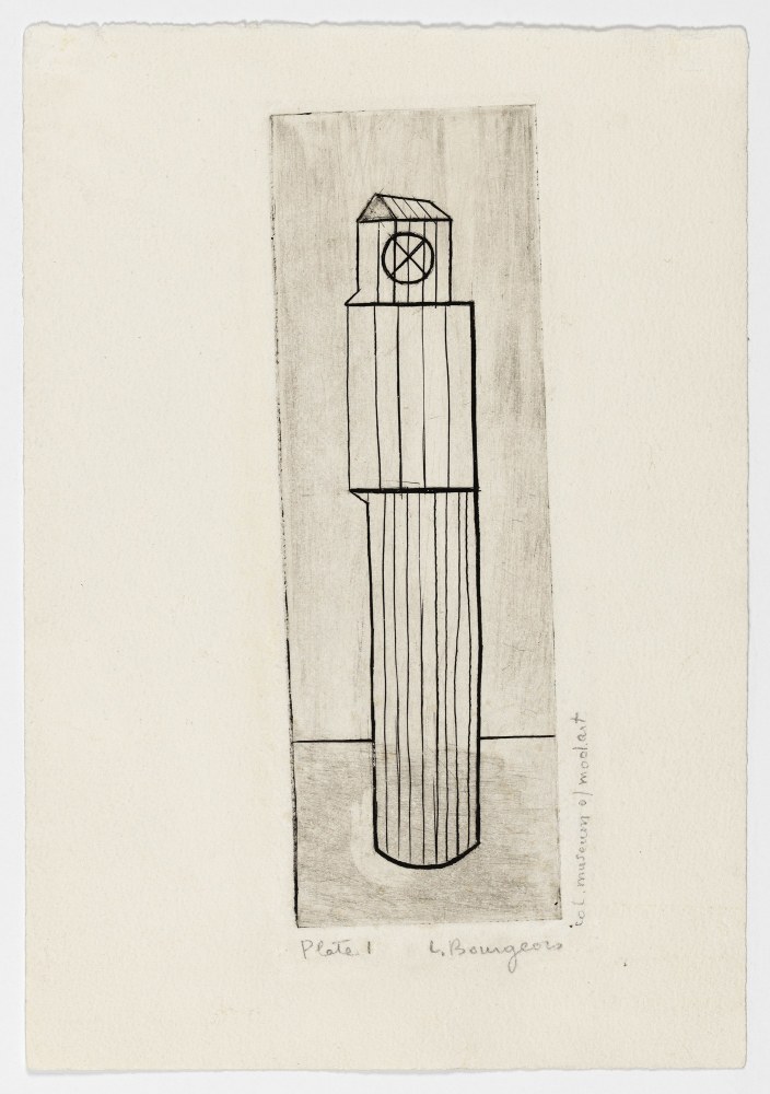 Plate 1&amp;nbsp;&amp;nbsp;

He Disappeared into Complete Silence,&amp;nbsp;1947&amp;nbsp;

Engraving and&amp;nbsp;drypoint&amp;nbsp;on smooth wove paper&amp;nbsp;

10 x 7 inches, sheet

&amp;copy; The Easton Foundation / VAGA at Artists Rights Society (ARS), NY.
