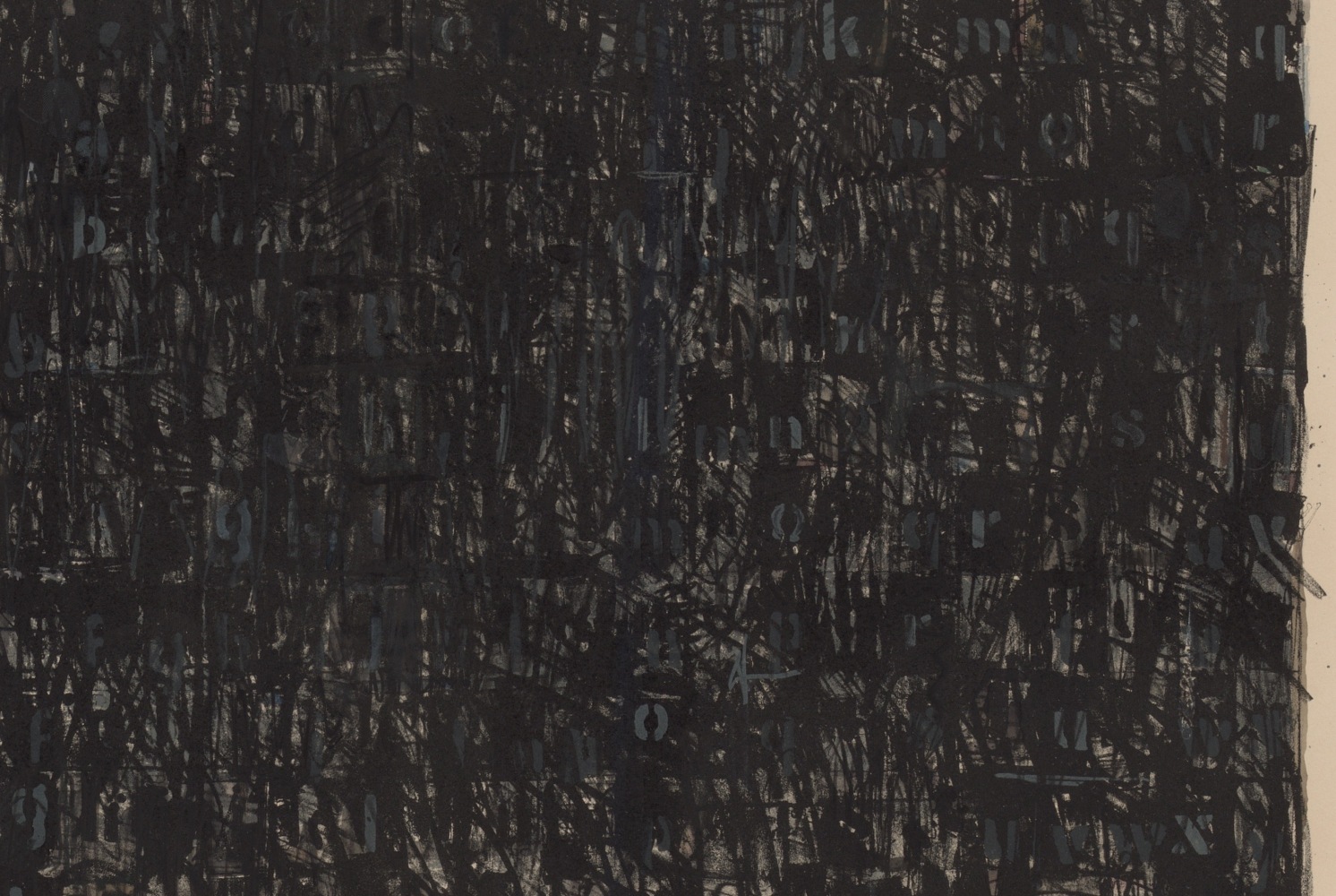 The Visible and the Legible: Jasper Johns and Cy Twombly