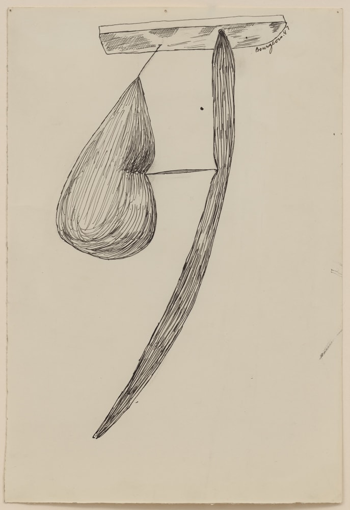 Untitled, 1947

Ink on paper

11 x 7 1/2 inches

&amp;copy; The Easton Foundation / VAGA at Artists Rights Society (ARS), NY.