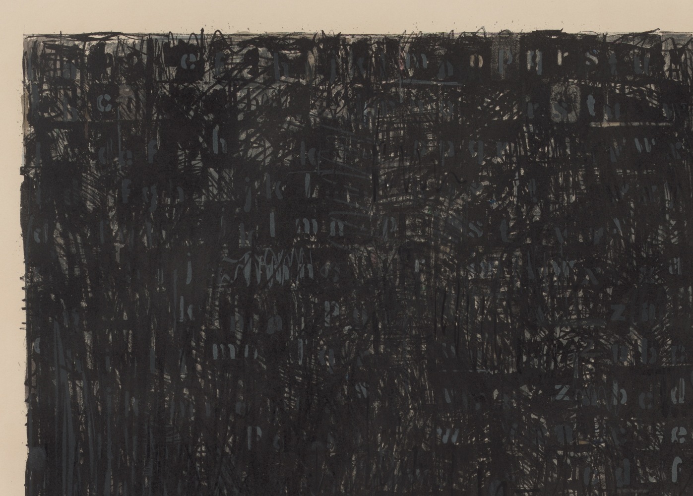 The Visible and the Legible: Jasper Johns and Cy Twombly