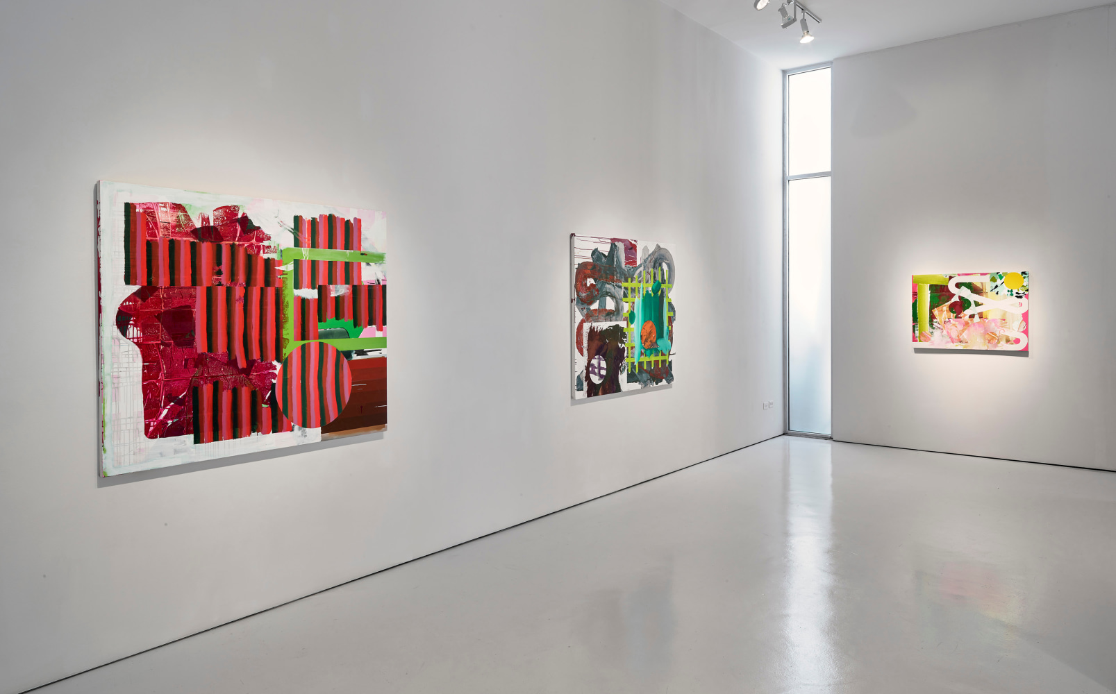 Installation view, SHANE TOLBERT | BLOOD HARMONY, McClain Gallery, Houston, TX, September 2021