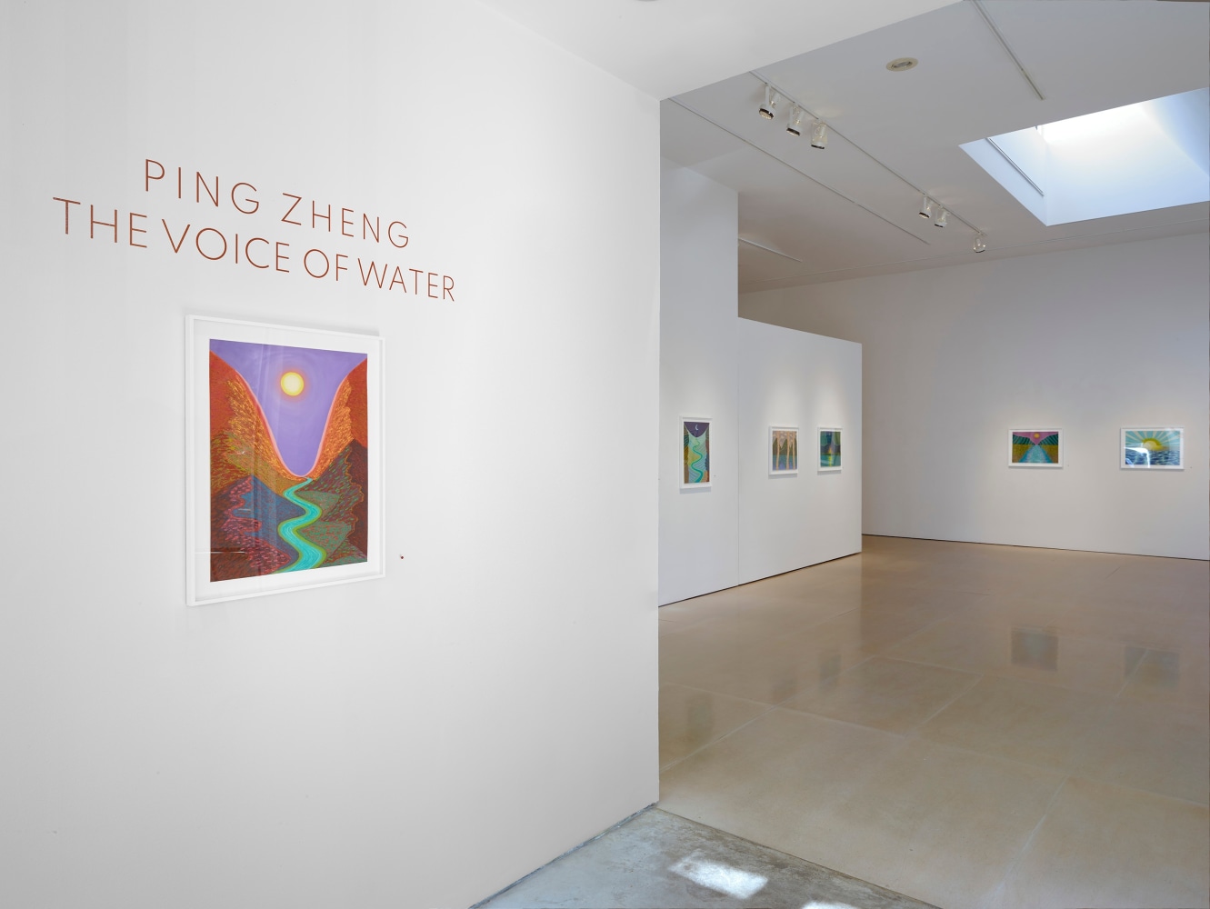 Installation view, Ping Zheng | The Voice of Water, McClain Gallery, Houston, TX, October 2020