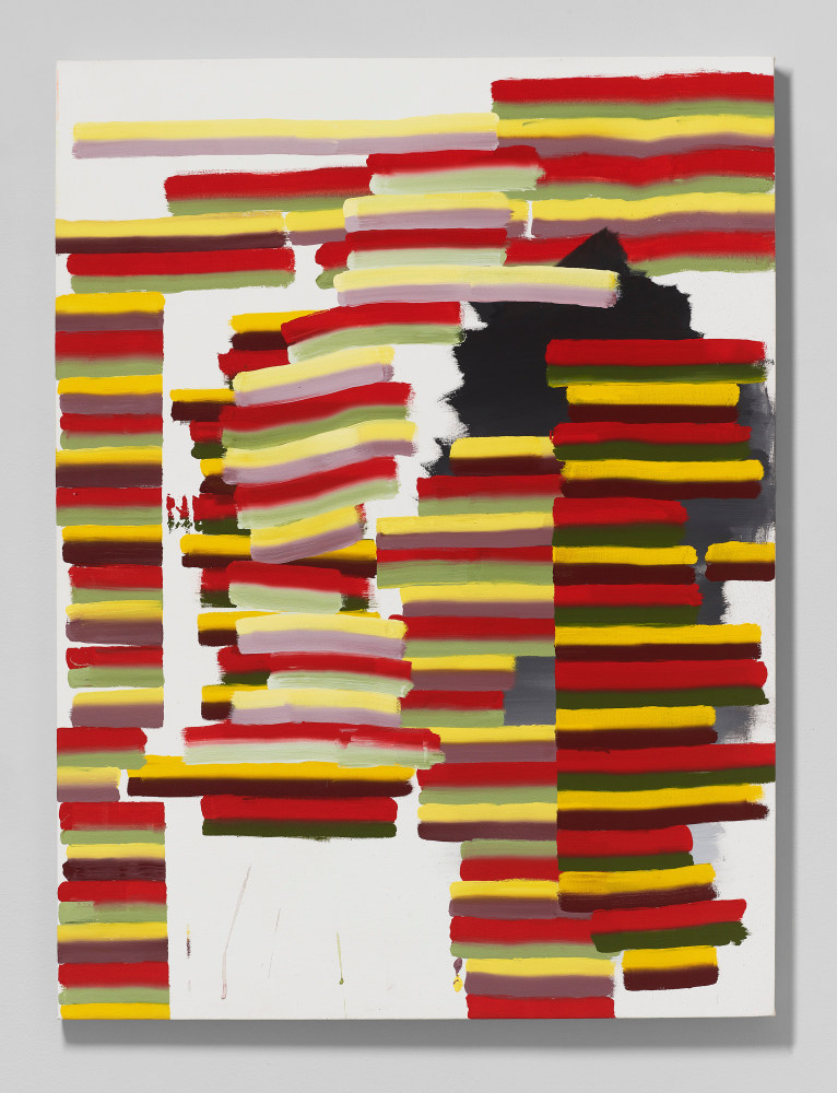 Shane Tolbert  Rope Thrower, 2021  acrylic on canvas  48 x 36 inches