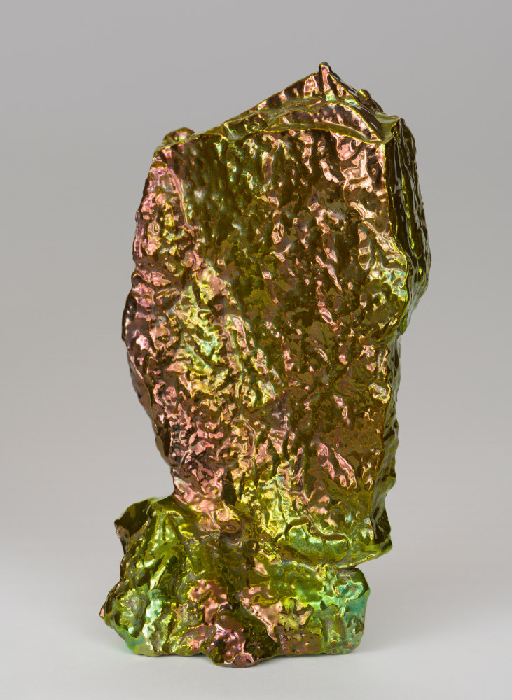Julia Kunin  Moss Ledge, 2022  ceramic  9 x 3 x 3 inches
