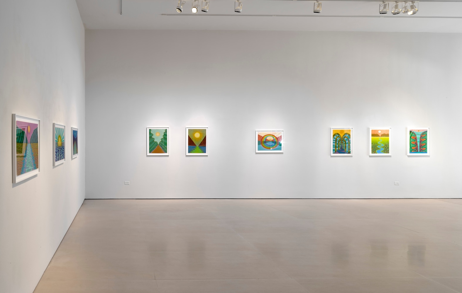 Installation view, Ping Zheng | The Voice of Water, McClain Gallery, Houston, TX, October 2020