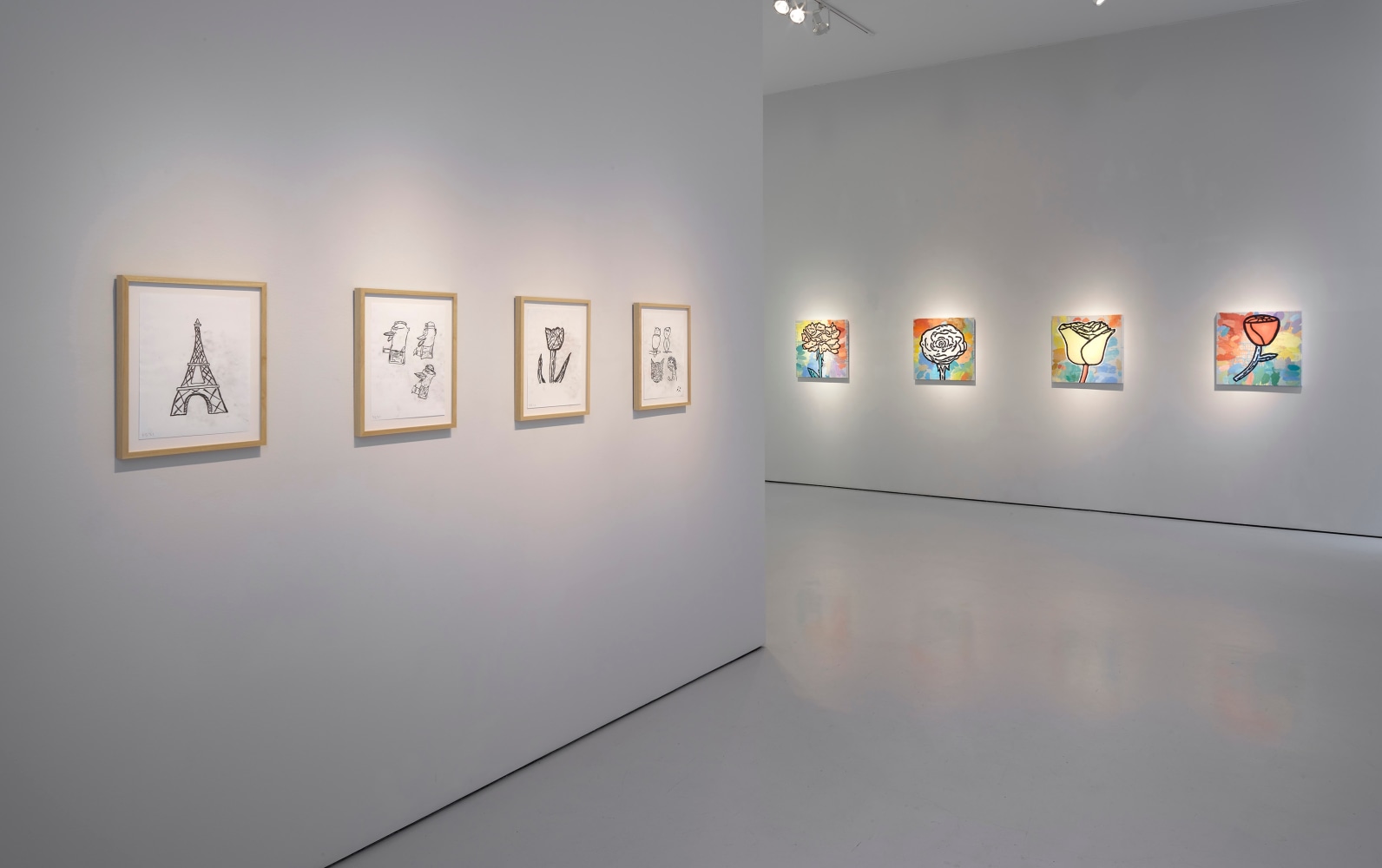 Installation view, Remedy of Anything, McClain Gallery, Houston, TX, May 2021