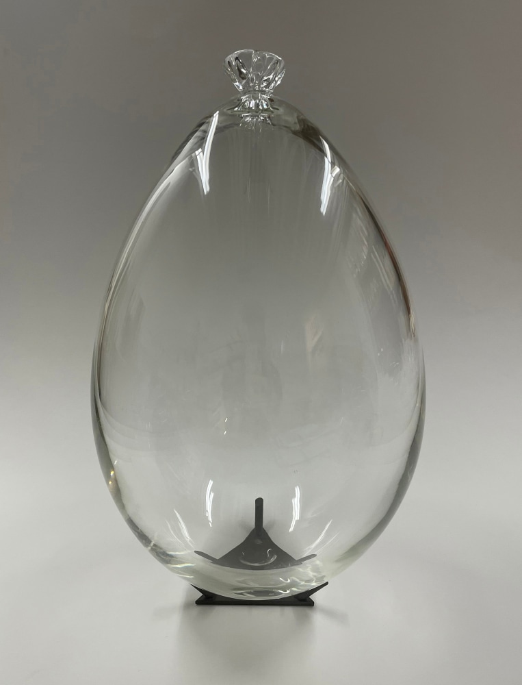 Shikeith  Undreamed, VI., 2020 glass, breath, dreams 12 1/2 x 7 x 7 inches