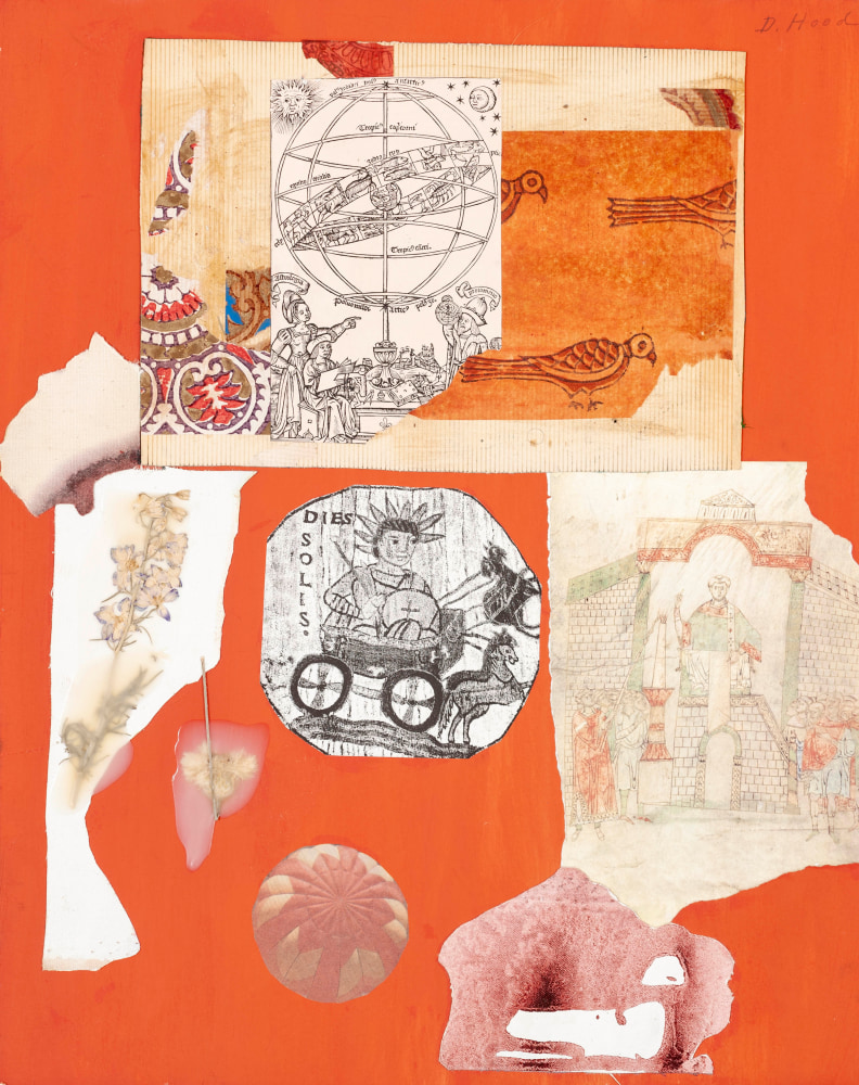 Dorothy Hood Various Happenings, c. 1980-90s collage on mat paper: 20 x 16 inches frame: 27 x 22 inches