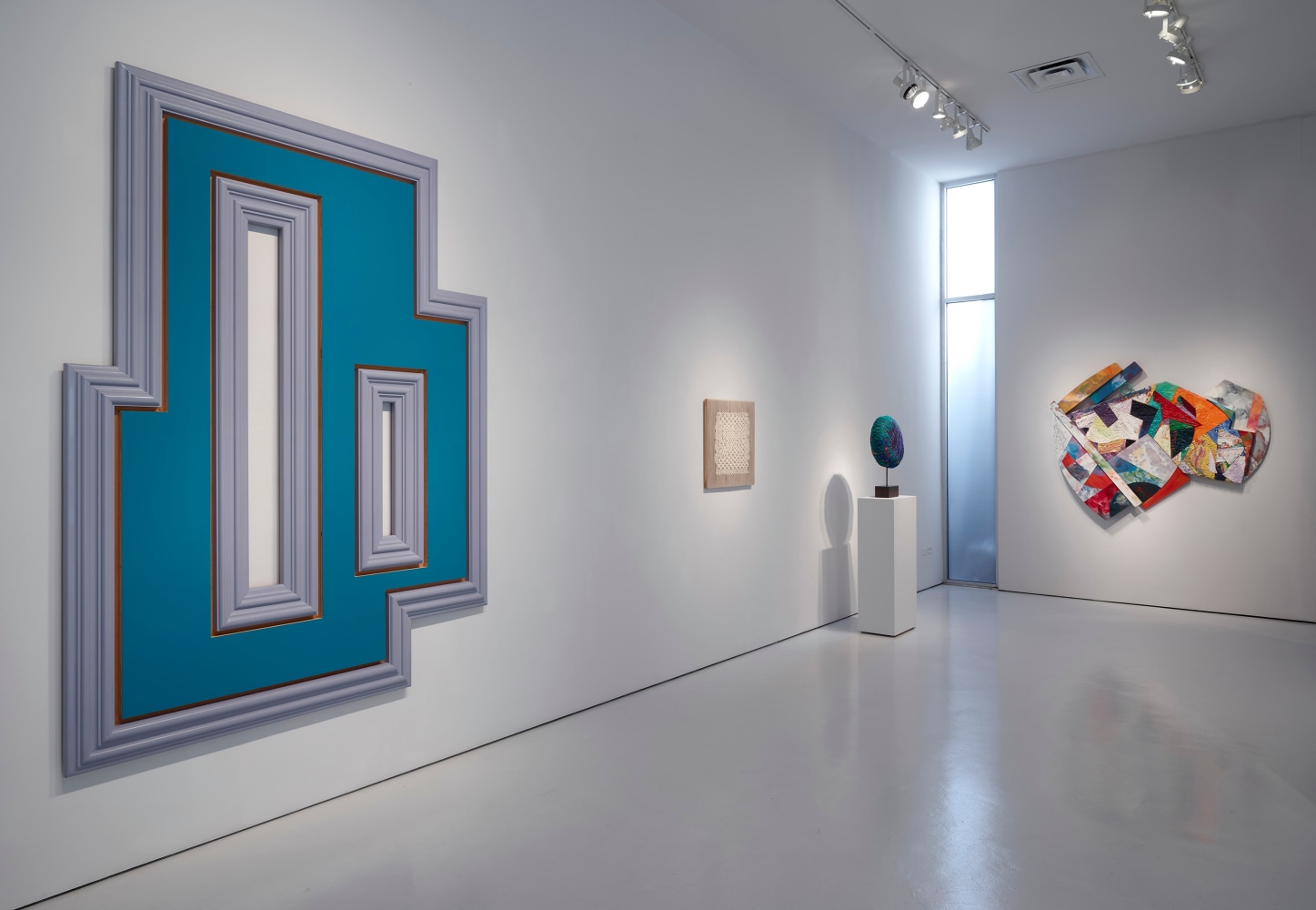 Installation view, Edge of the Divine, McClain Gallery, Houston, TX, March 2021