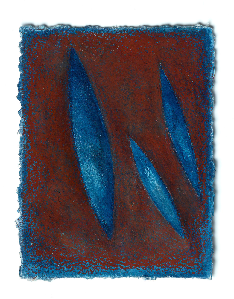 Anne Deleporte  Leapling, 2021  ink on rag paper  12 x 9 inches