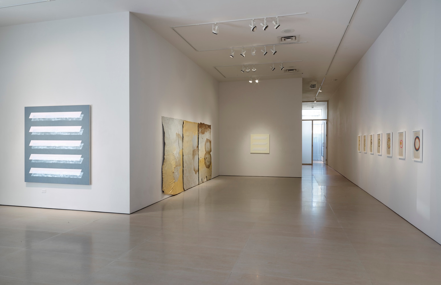 Installation view, CLOUD COVER, McClain Gallery, Houston, TX, September 2021