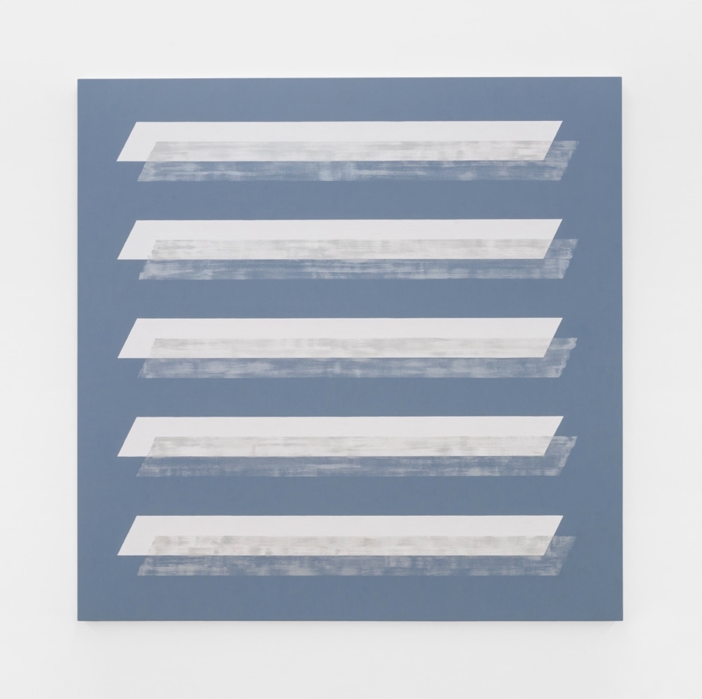 Edith Baumann  Pattern Recognition #33, 2019  acrylic on canvas  canvas: 69 x 69 inches