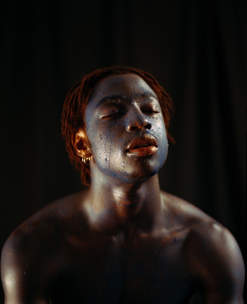 Shikeith  the smoke made the night blue/ I have walked in the rain, 2020 archival inkjet print on Canson Infinity Platine image: 36 3/4 x 27 5/8 inches frame: 37 1/2 x 28 1/2 inches Edition 2 of 5, with 2 APs