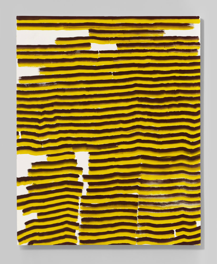 Shane Tolbert  Untitled, 2020 acrylic on canvas 56 1/4 x 45 inches $11,000