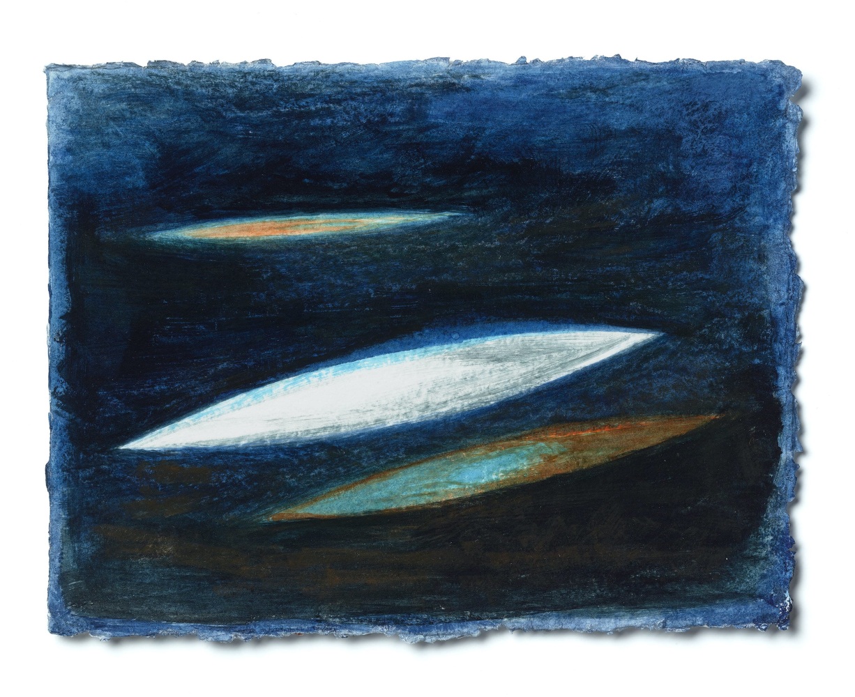 Anne Deleporte  Leapling, 2021  ink on rag paper  9 x 12 inches