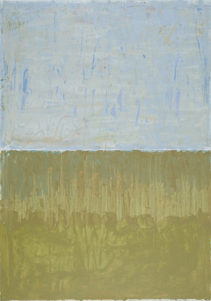 Christopher Le Brun  D23, 2018 oil on paper paper: 59 1/16 x 41 3/8 inches frame: 61 3/8 x 43 1/2 inches