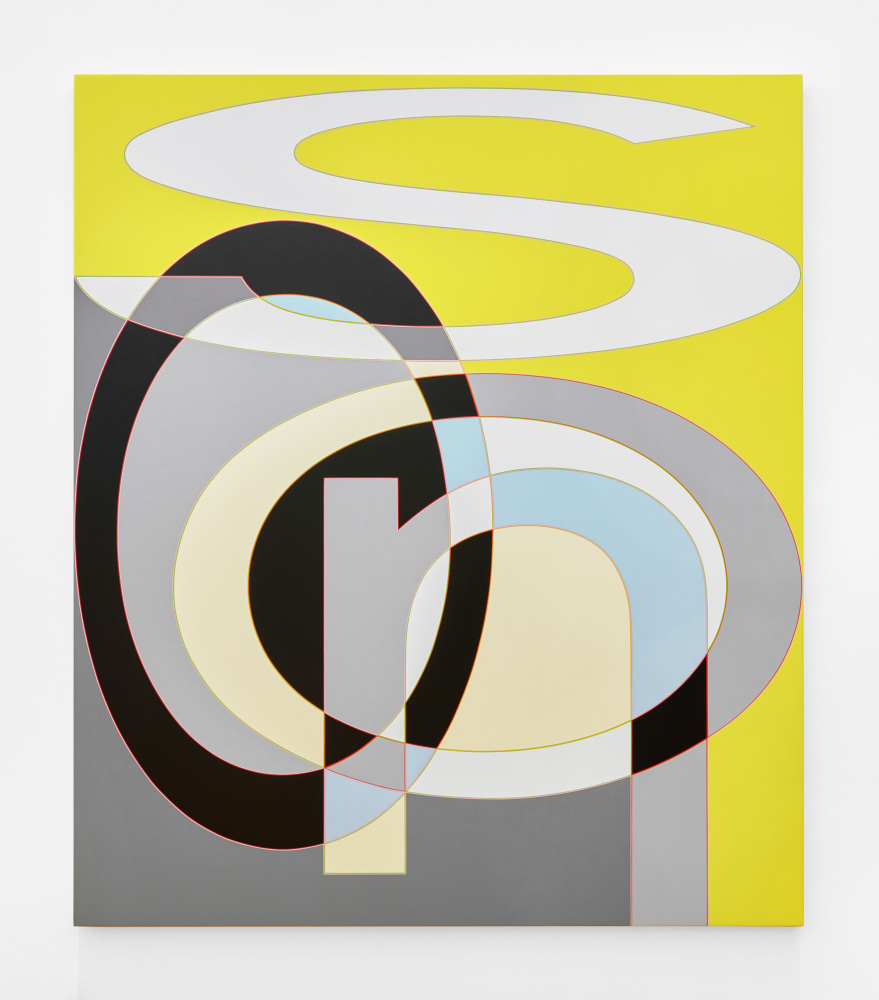 Aaron Parazette  Soon, 2022 acrylic on canvas 84 x 72 inches