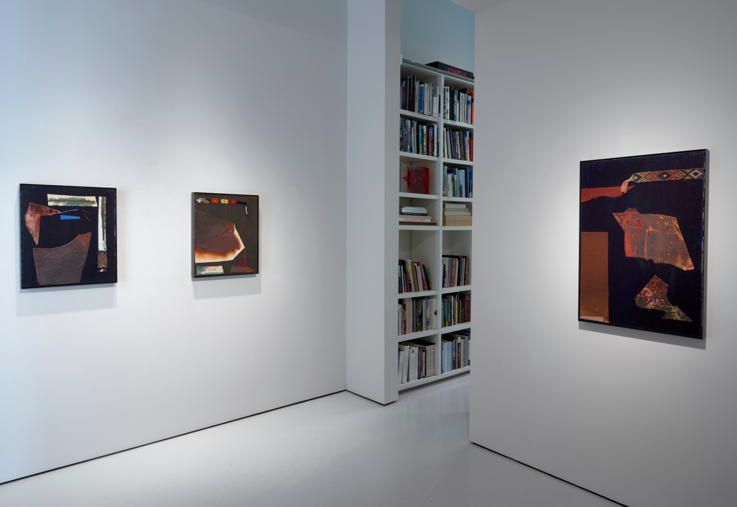 Installation view, Dorothy Hood: Collage, McClain Gallery, Houston, Texas, June 2020