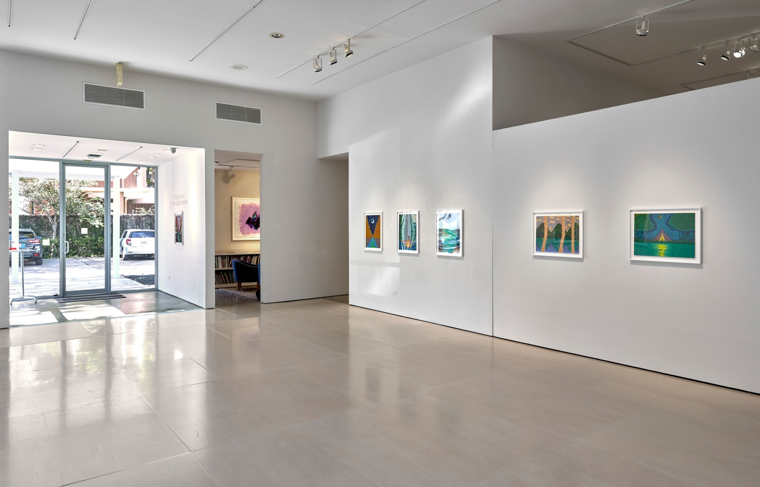 Installation view, Ping Zheng | The Voice of Water, McClain Gallery, Houston, TX, October 2020