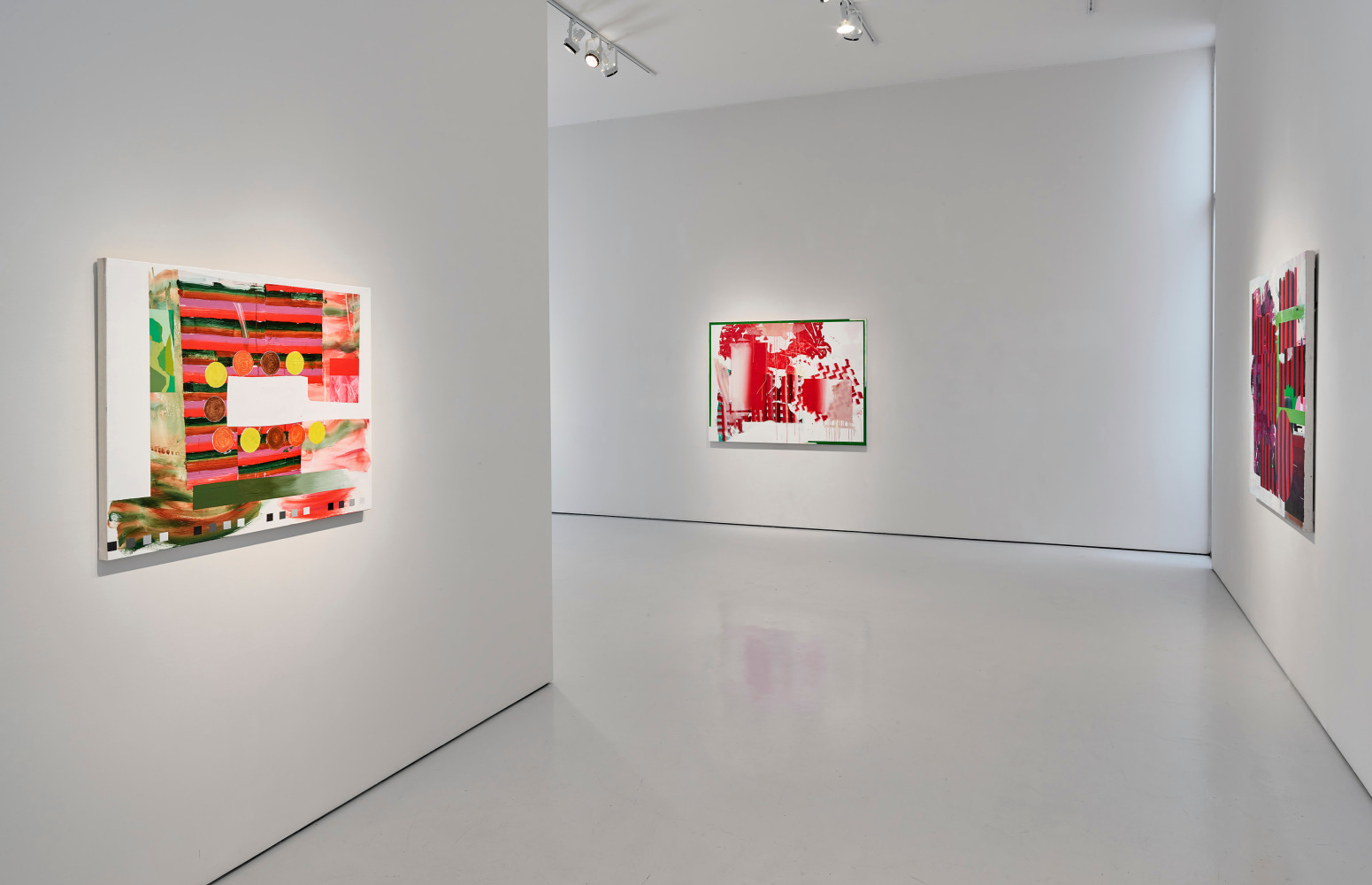 Installation view, SHANE TOLBERT | BLOOD HARMONY, McClain Gallery, Houston, TX, September 2021
