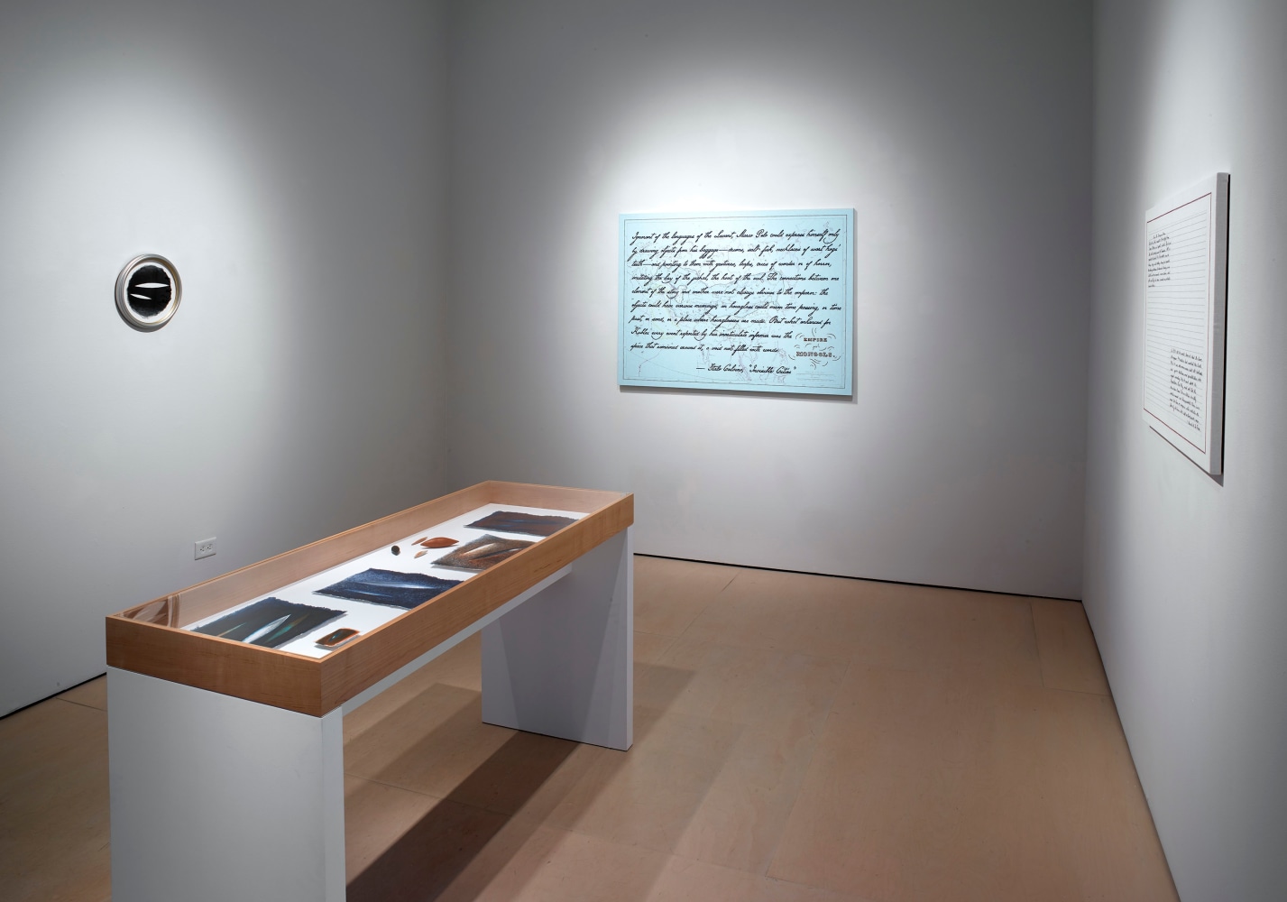 Installation view, CLOUD COVER, McClain Gallery, Houston, TX, September 2021