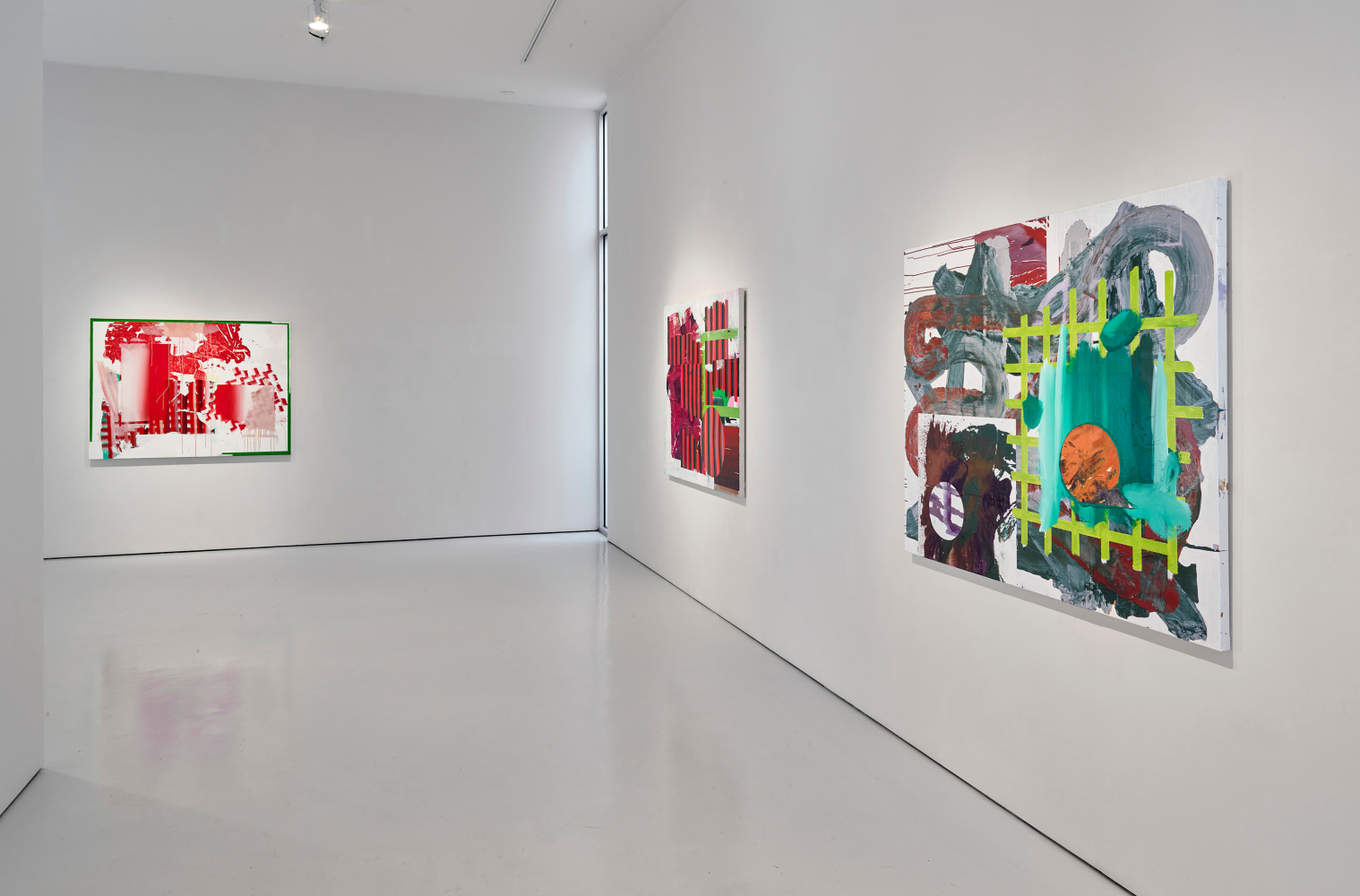Installation view, SHANE TOLBERT | BLOOD HARMONY, McClain Gallery, Houston, TX, September 2021