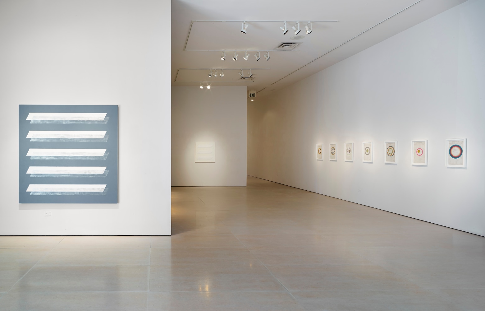 Installation view, CLOUD COVER, McClain Gallery, Houston, TX, September 2021