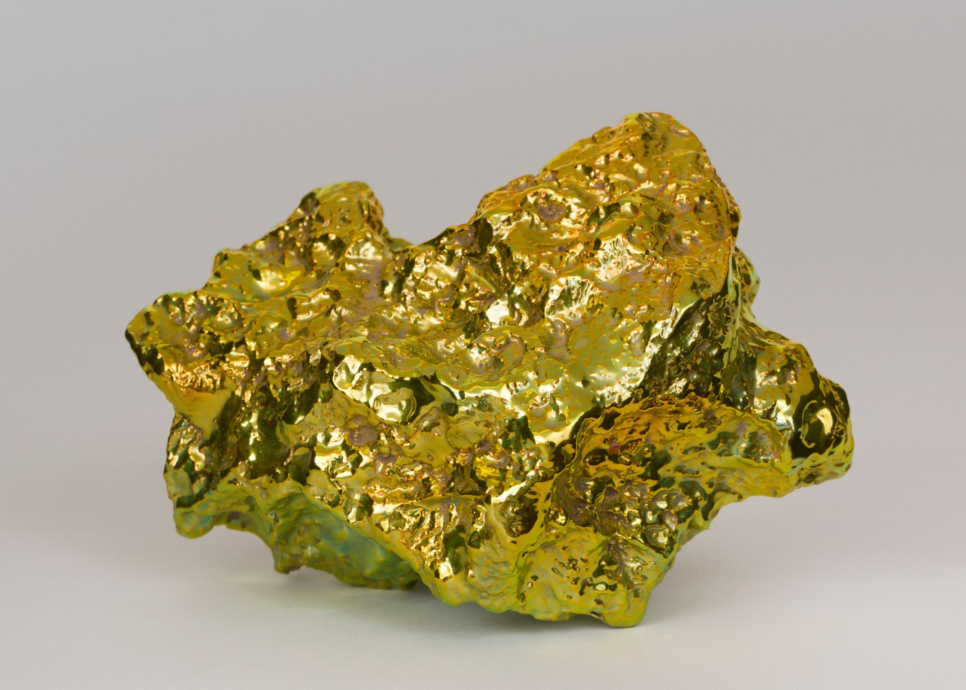 Julia Kunin  Fool's Gold, 2022 ceramic 7 x 5 x 5 inches