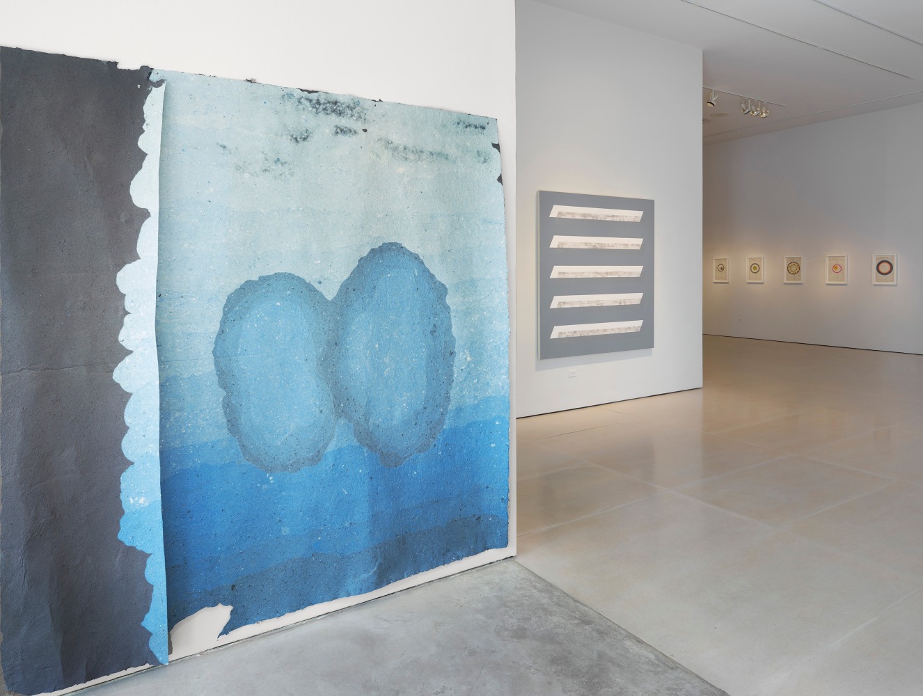 Installation view, CLOUD COVER, McClain Gallery, Houston, TX, September 2021