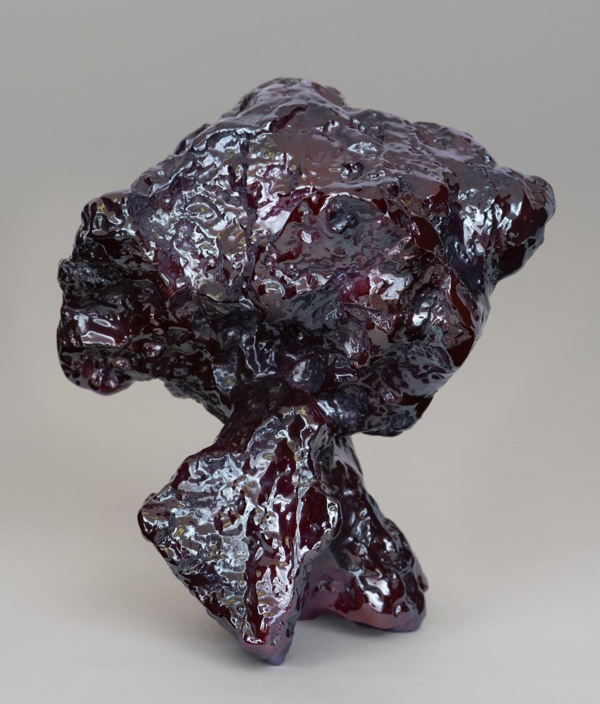 Julia Kunin  Purple Cloud, 2022 ceramic 7 1/2 x 7 x 6 inches