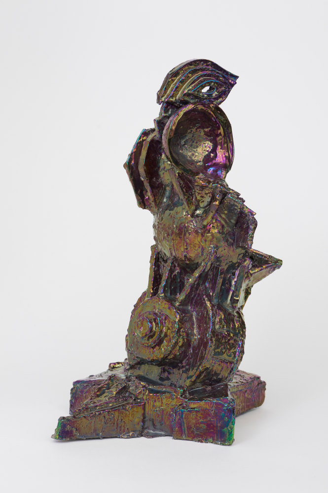 Julia Kunin  After Amerigo Tot, 2015 ceramic 16 x 5 x 7 inches