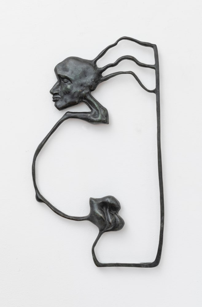 Helen Evans Ramsaran  Dream Child, Dream, 1979 bronze 23 x 13 x 2 inches