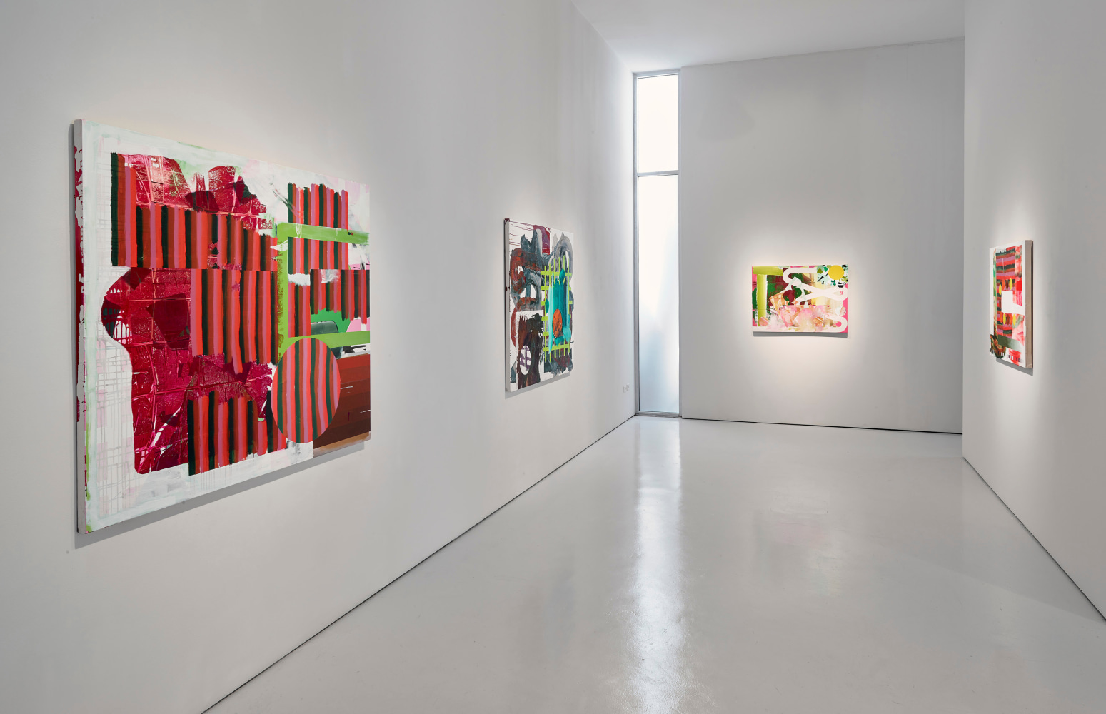 Installation view, SHANE TOLBERT | BLOOD HARMONY, McClain Gallery, Houston, TX, September 2021