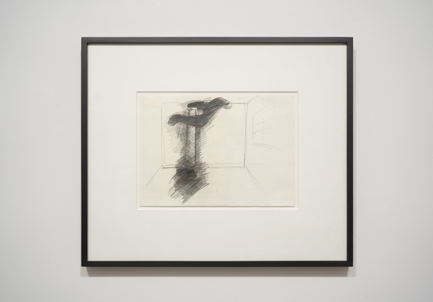 Jannis Kounellis (Greek, b. 1936 Piraeus, Greece &amp;ndash; d. 2017 Rome, Italy)

Untitled, 1978

pencil and charcoal on paper

paper: 9 1/2 x 13 1/4 inches

framed: 19 1/2 x 23 1/4 inches

signed and dated, recto

(JAK-1)

&amp;nbsp;

Provenance:

The artist and Annemarie Verna Gallery, Switzerland.

Private Collection, New York (1998).&amp;nbsp;