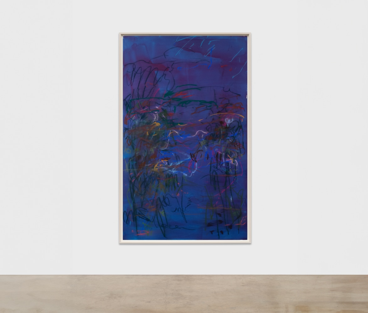 Janaina Tsch&amp;auml;pe

noturno multicor, 2024

watercolor and pastel on paper

paper: 90 x 55 1/4 inches (228.6 x 140.3 cm)
framed: 93 1/2 x 58 5/8 x 2 1/4 inches (237.5 x 148.9 x 5.7 cm)

signed by artist, verso

(JTs-WP.24.3114)

&amp;nbsp;

Provenance:
The artist and Sean Kelly, New York/Los Angeles.


Exhibitions:&amp;nbsp;

Sean Kelly, New York,&amp;nbsp;Janaina Tsch&amp;auml;pe: a sky filled with clouds and the smell of blood oranges,&amp;nbsp;September 6&amp;ndash;October 19, 2024.